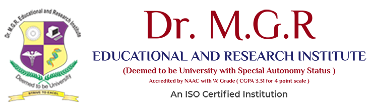  dr MGR University Logo