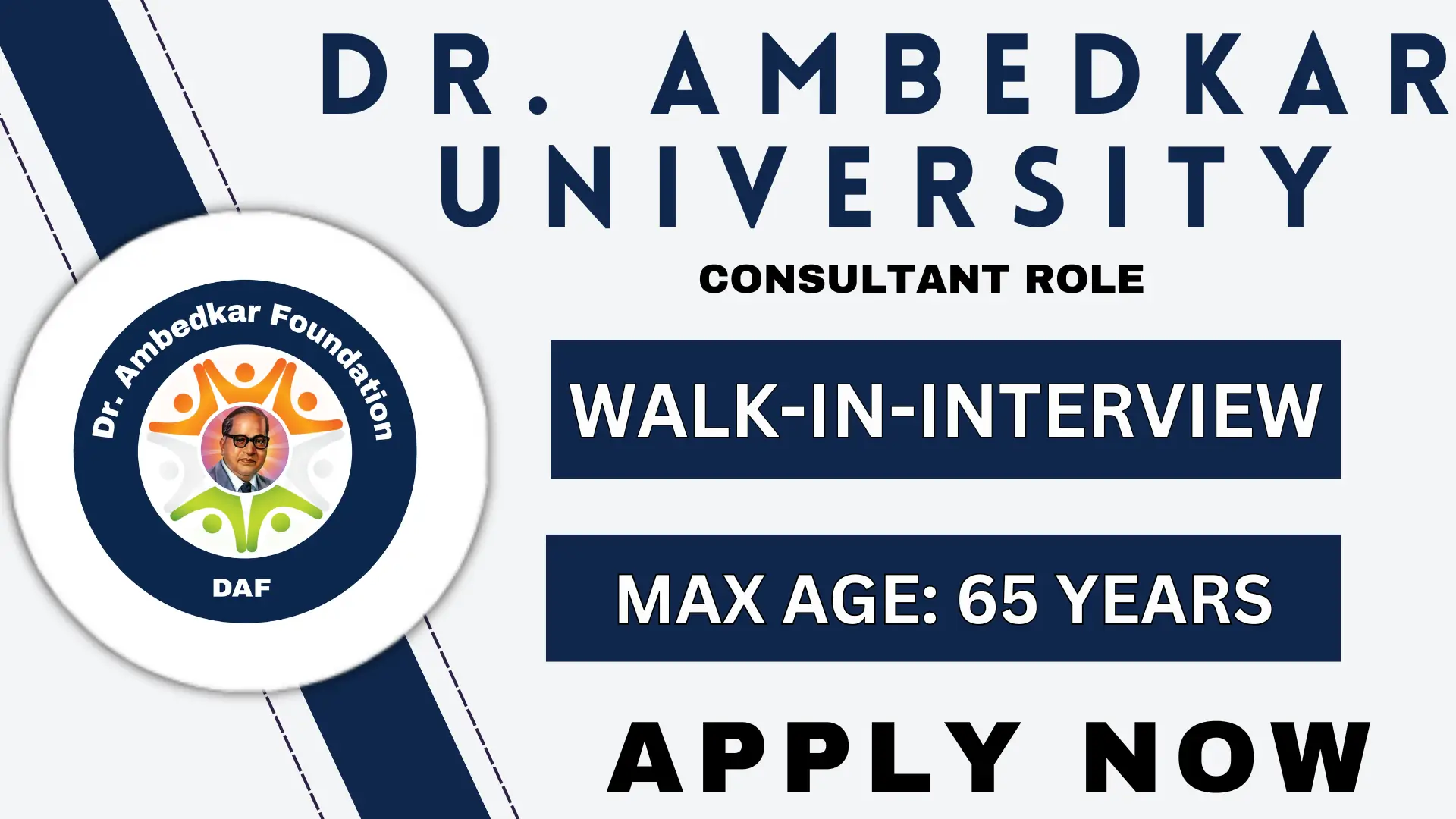 Dr Ambedkar University Consultant Recruitment