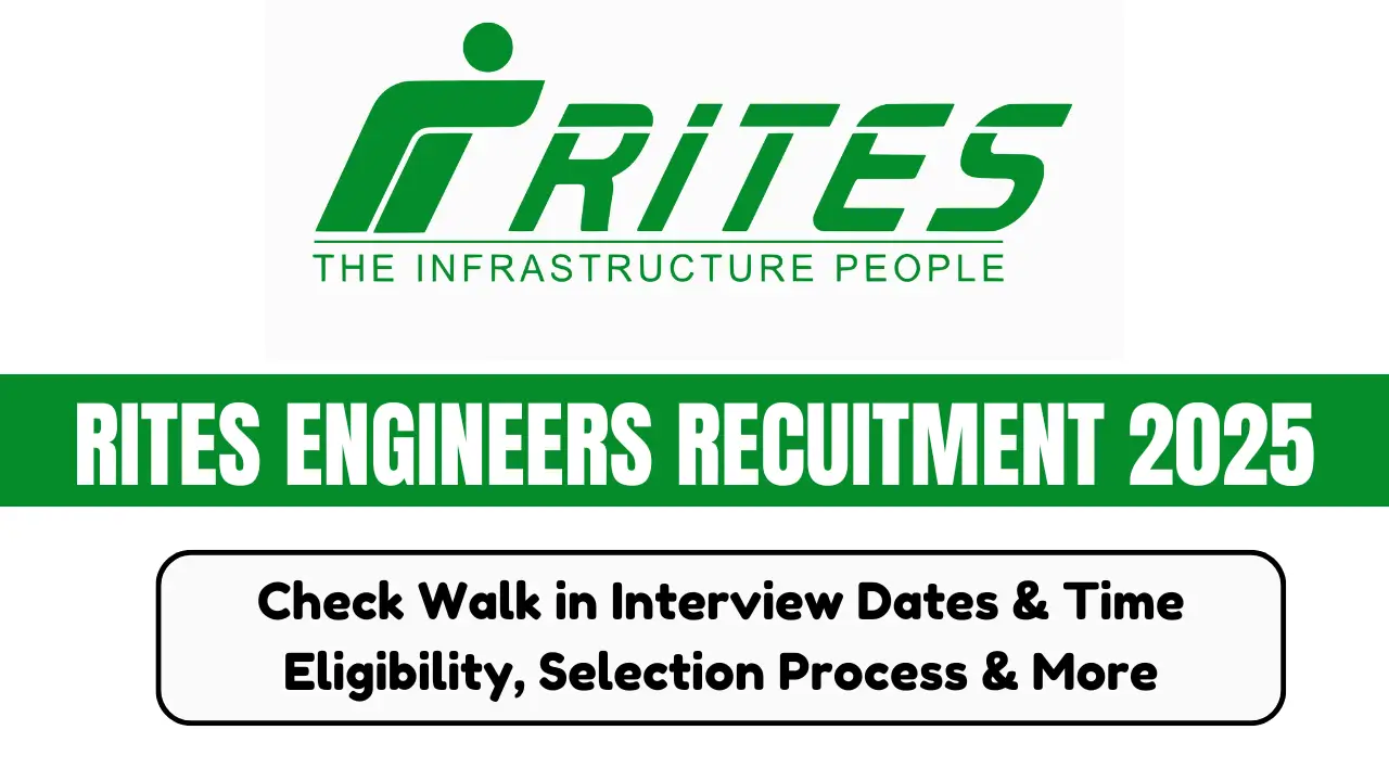 RITES Recruitment