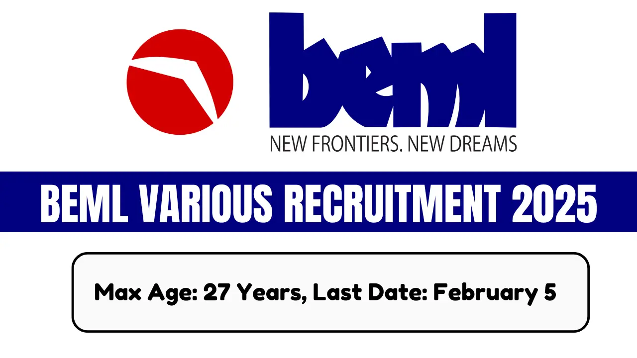 BEML Various Recruitment