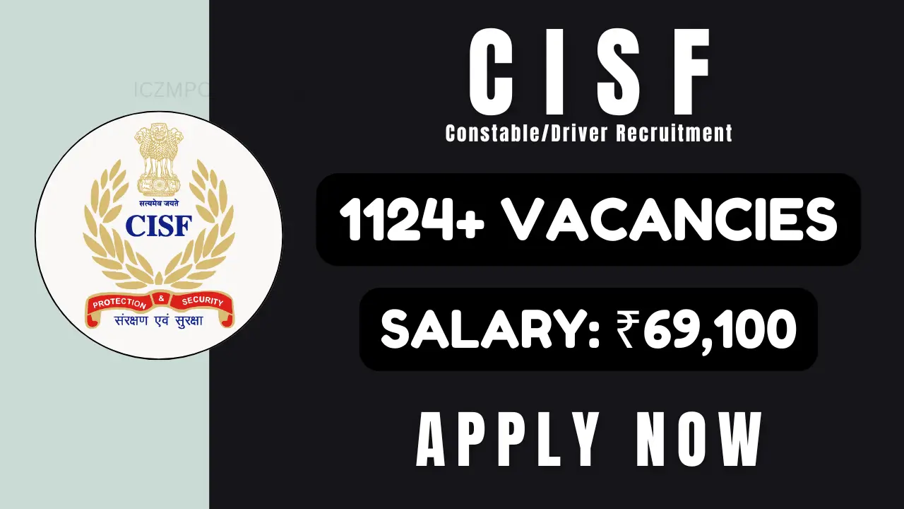 CISF Constable Driver Recruitment