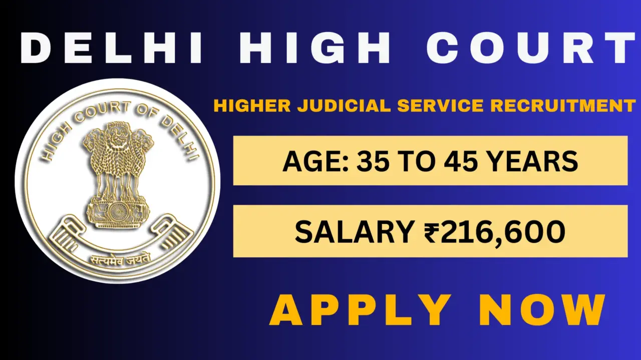 Delhi High Court Recruitment