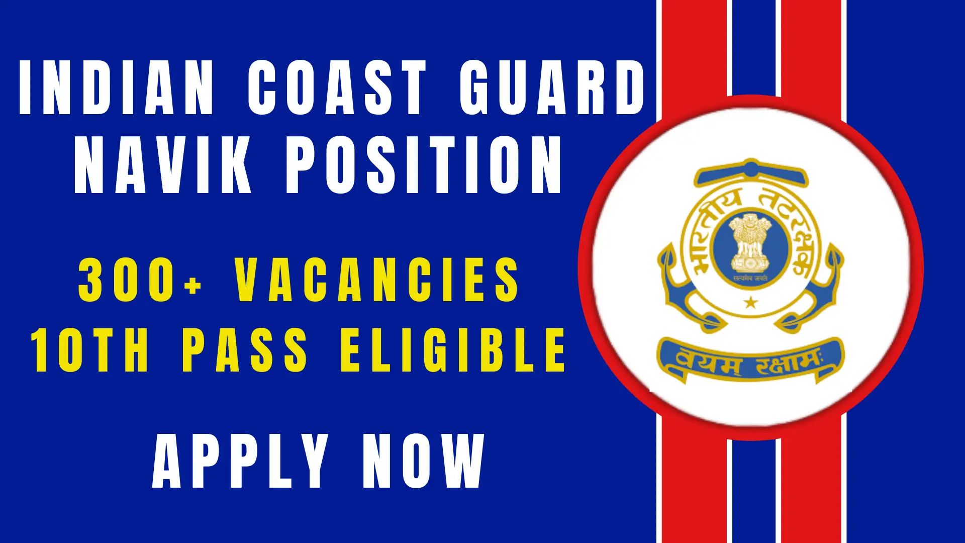 Indian Coast Guard Navik Recruitment