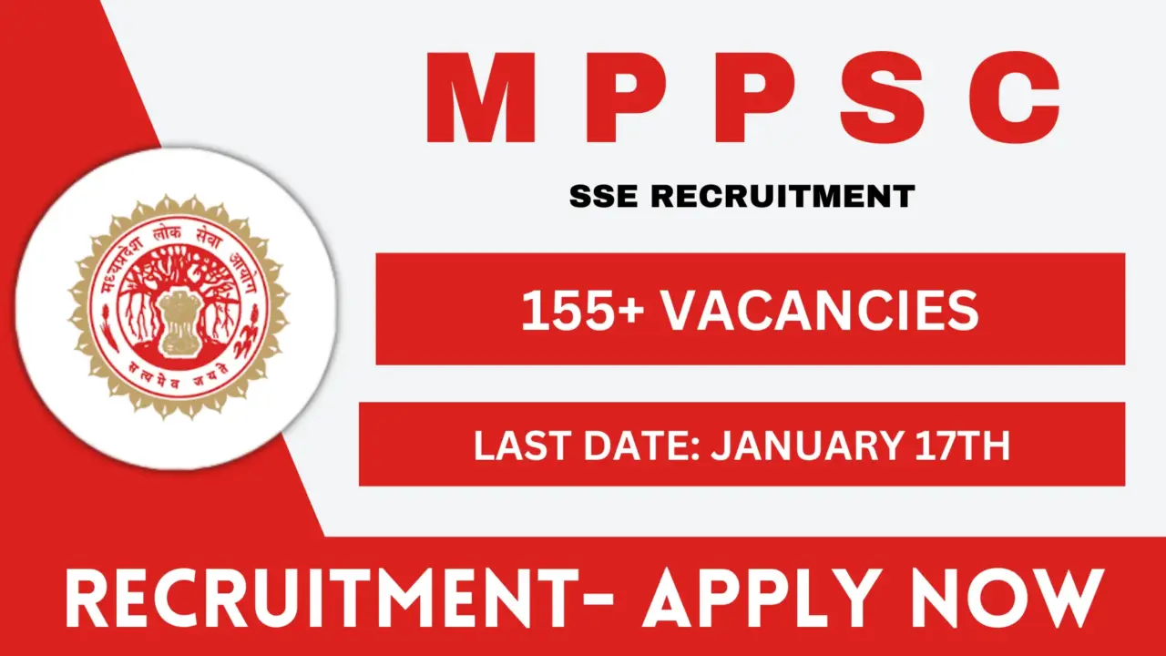 MPPSC SSE Recruitment