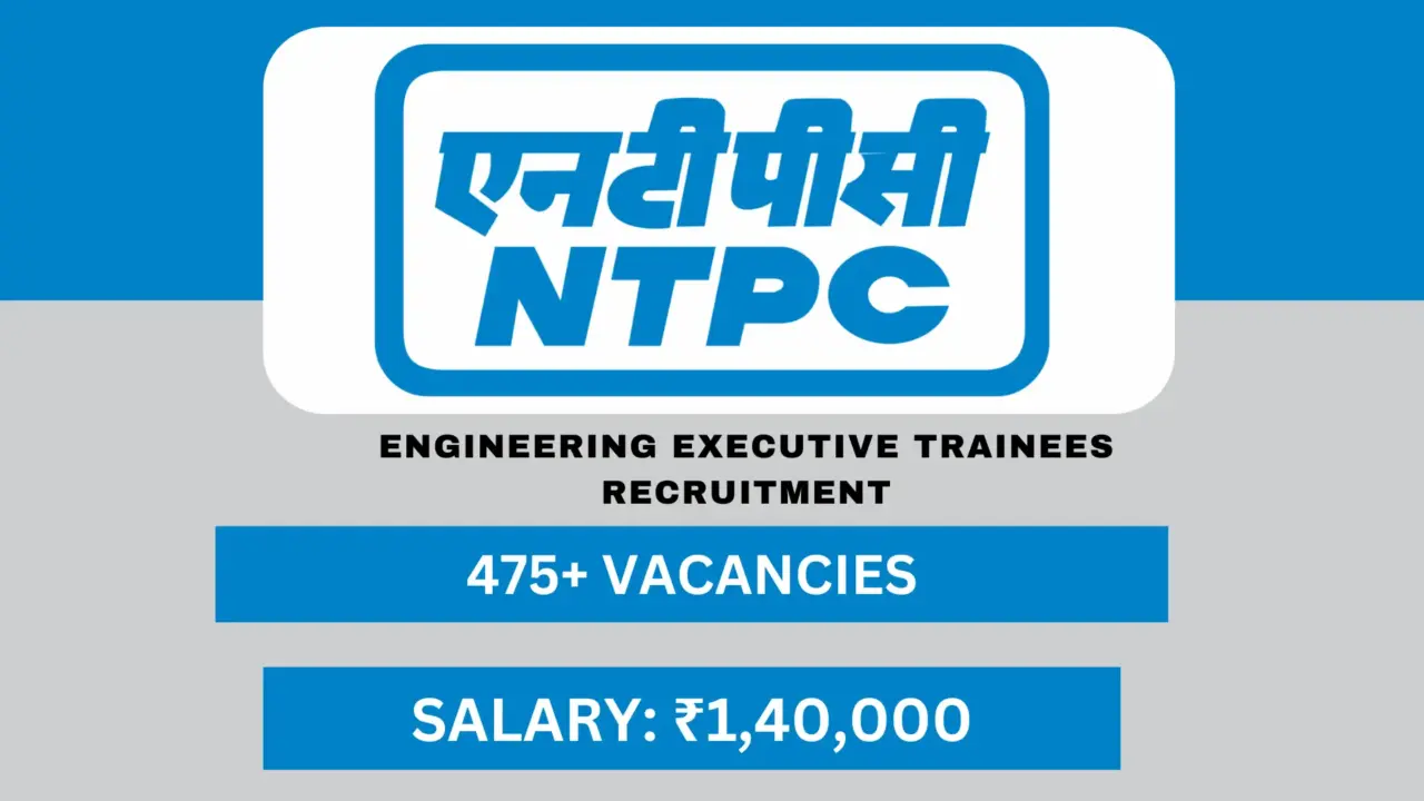 NTPC EET Recruitment