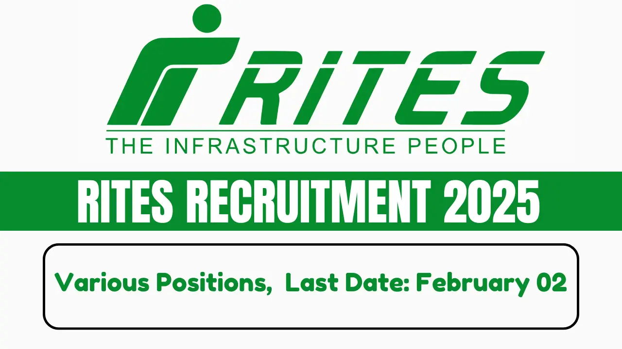 RITES Various Recruitment