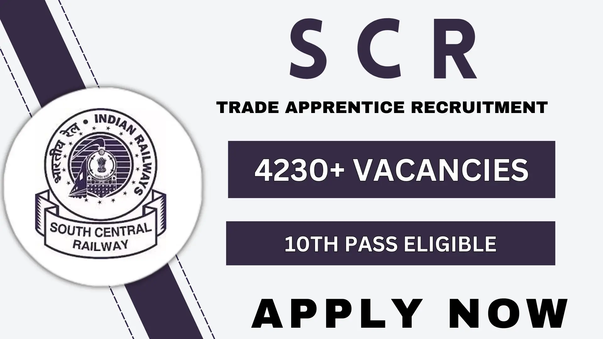 SCR Trade Apprentice Recruitment