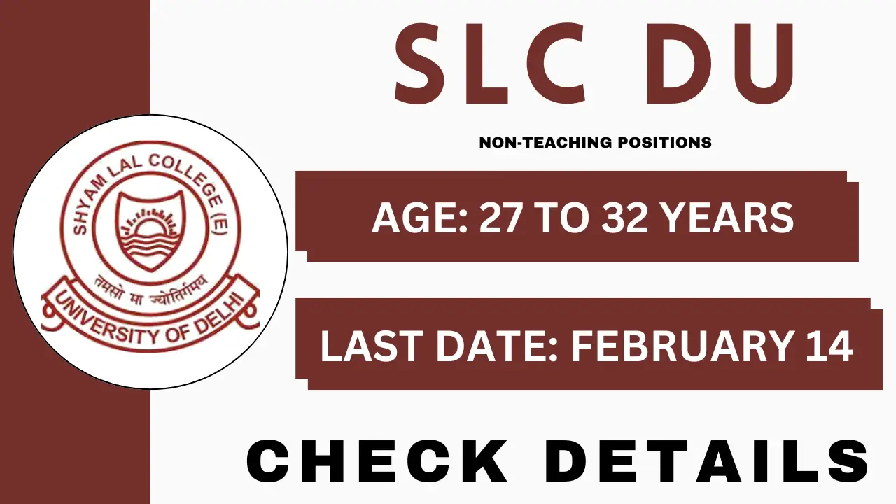 SLC DU Recruitment