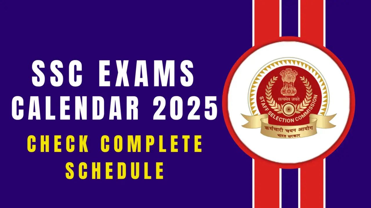 SSC Exams Calendar