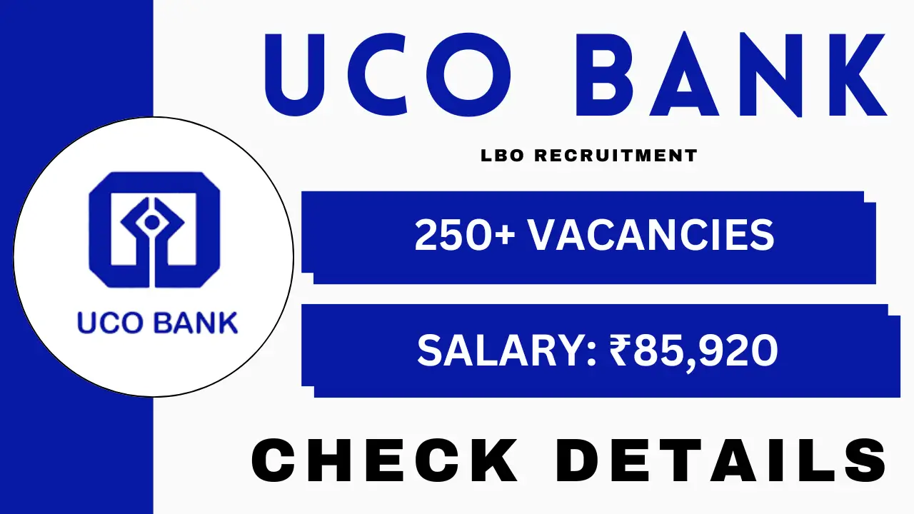 UCO Bank LBO Recruitment