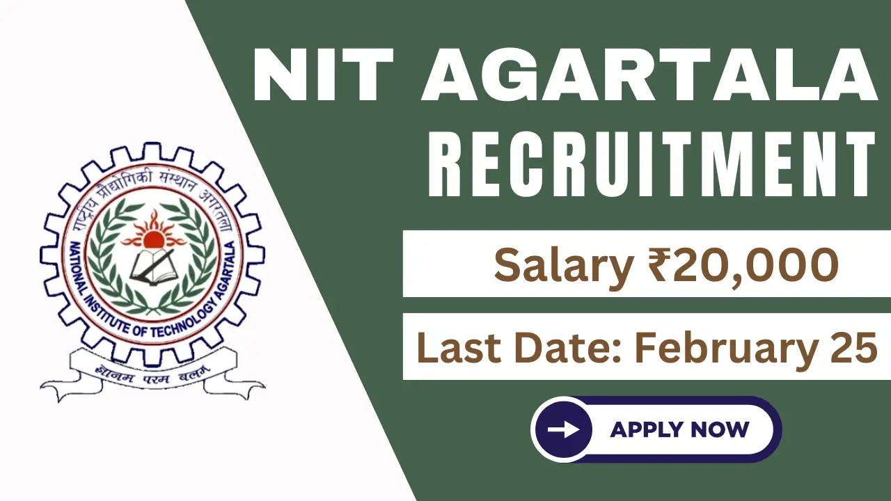 NIT Agartala Recruitment