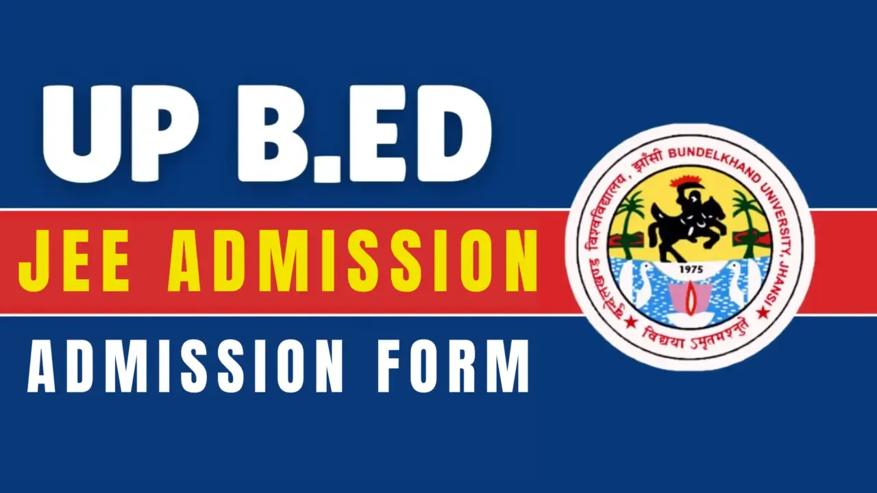 UP BED JEE Admission Form